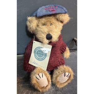 Boyds Collection 10" Plush Teddy Bear Leo Bruinski With Tag‎ Excellent Condition